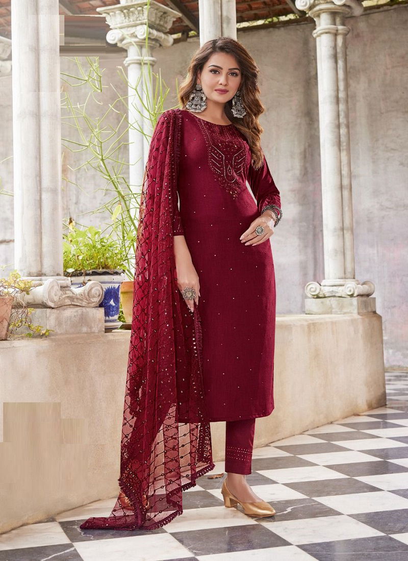 Ladies Flavour Raashi Festive Wear Wholesale Readymade Salwar Suit Catalog